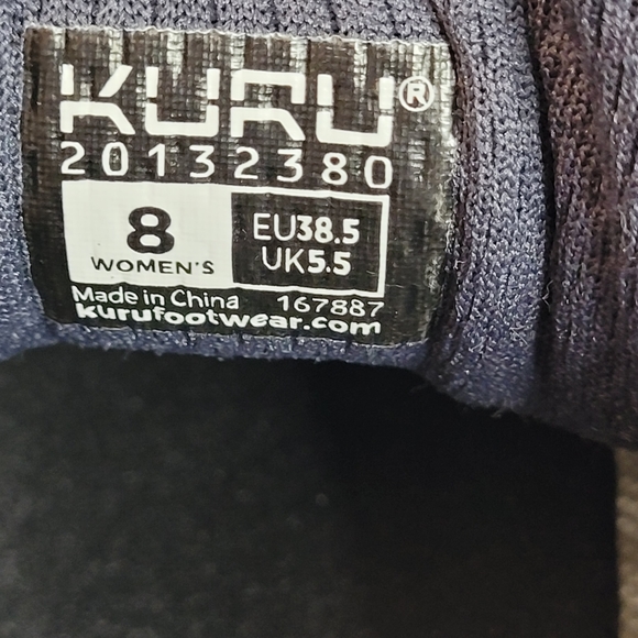 Kuru Quantum Gray Pewter Night Sky Lavender Women's Sneaker Sz 8 - Picture 11 of 11